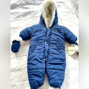 Baby boy snowsuit